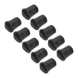 MECCANIXITY Rubber Tube Covers Internal Plug Pipe Inner 32mm End Caps Round Plugs for Hose Electrical Conduit Pack of 10