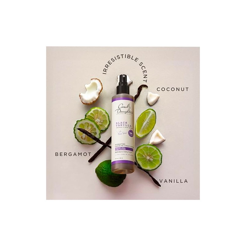 Carol's Daughter Black Vanilla Leave-In Conditioner, 8 fl oz (Packaging