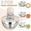 Umite Chef Mixing Bowls with Airtight Lids Set, 8PCS Stainless
