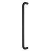 Access Hardware Matte Black D Shaped Door Pull Handles -