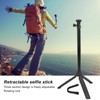 Camera Phone Tripod Multifunctional 3 Sections Retractable Selfie Stick Tripod