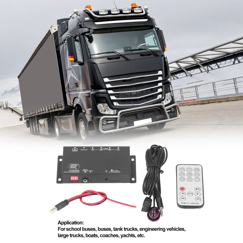 Mobile Digital Video Recorder 4 Channel Mini MDVR 1080P for
