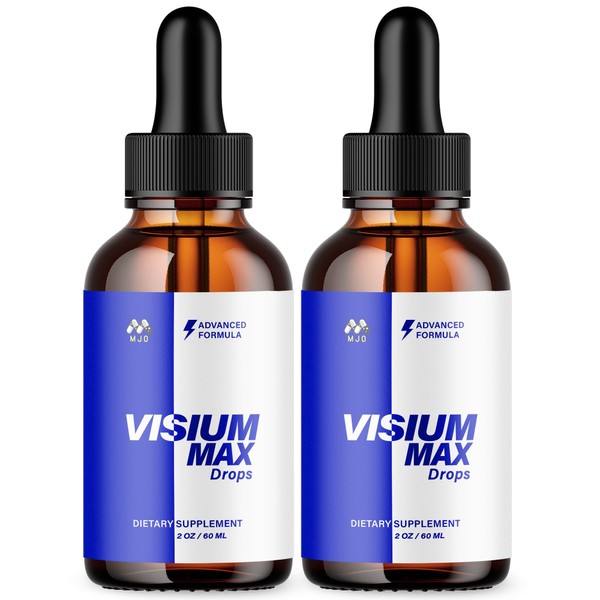 (2 Pack) Visium Max, Official Visium Max Vision and Eye