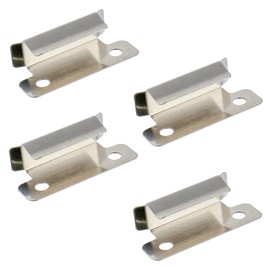 HUAERW 3D Printer Bed Clamp Heated Bed Glass Clamp for Attaching Glass Bed Compatible with Ender 3 Ender 3 v2 Ender 3S Ender 3 Pro Ender 5 Pro CR-20 Pro CR-10S Pro Series (Pack of 4)