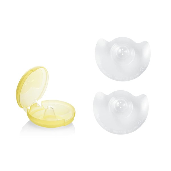 Medela Nipple Protector Contact Nipple Shield, Medium, 0.8 inches (20 mm), Protects Nipples During Breastfeeding, Gently Supports Breastfeeding