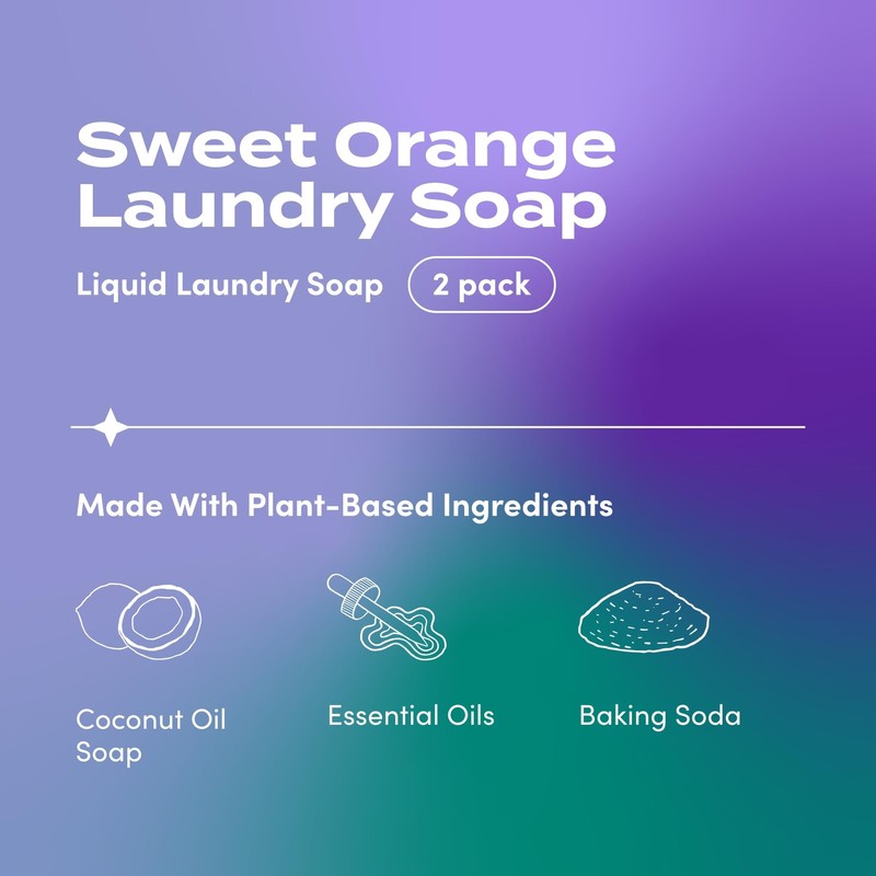 Zum Laundry Soap by Indigo Wild - Liquid, Plant-Based Soap