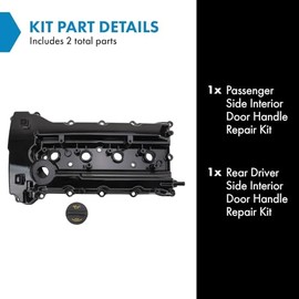 TRQ TRQ Valve Cover Compatible with 2011-2015 Hyundai Sonata 2011-2013 Tucson 2010-2013 Kia Forte Forte Koup 2011-2016 Optima Sportage