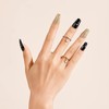 Gold Finger Gel Glam Design Nail Press On Nail Kit