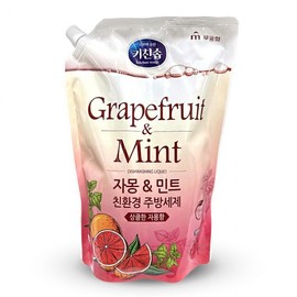 Mugunghwa Kitchen Soap Grapefruit Mint Dish Soap Refill 1.2L 3ea