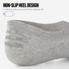 CLOSEMATE Mens No Show Socks Cotton Thin High Elasticity Low
