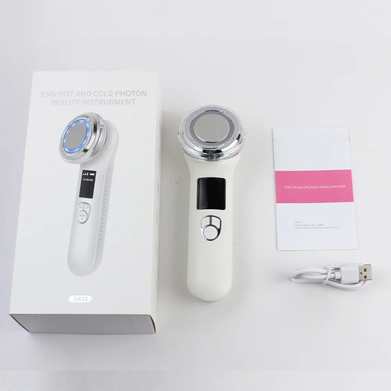 PAKISS Handheld 2-in-1 Multifunctional Beauty Device with Cold & Hot