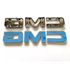 GMC 2019-2024 Front & Rear Emblem Chrome Black GMC Fit For Sierra 1500 2500HD 3500HD