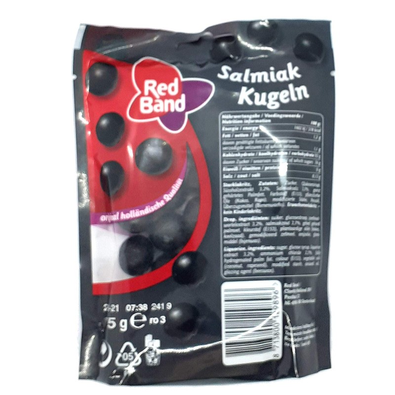 Red Band Salmiac Balls 1 x 175 g