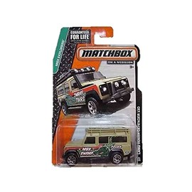 Matchbox MBX Explorers Land Rover Defender 110 Light Brown #101/120