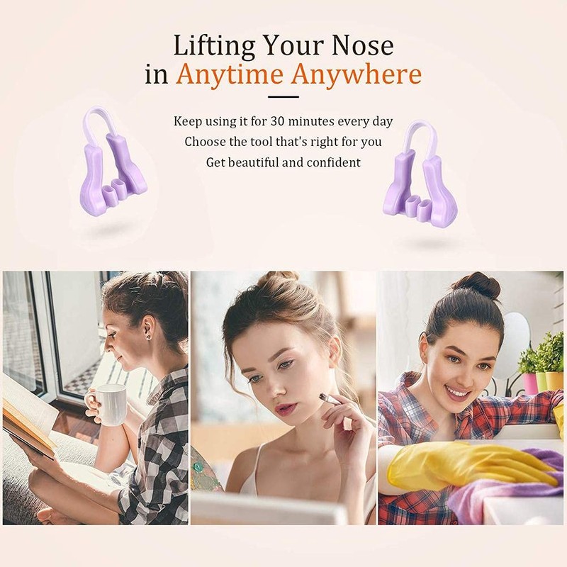 Shiker Silicone Nose Shaper Clip - 1PCS Nose Corrector Device
