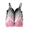 Women Bras 6 Pack of No Wire Free Bra B