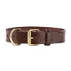 Jack & Russell Peter Original Buffalo Leather Dog Collar Sturdy