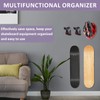 Skateboard Wall Mount, Skateboard Accessories Metal with Mounting Accessories, Skateboard