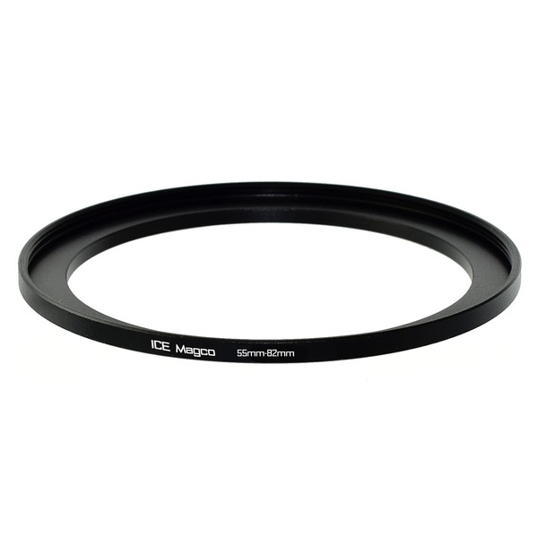 ICE Magco 55mm-82mm Magnetic Step Up Ring Filter Adapter 55