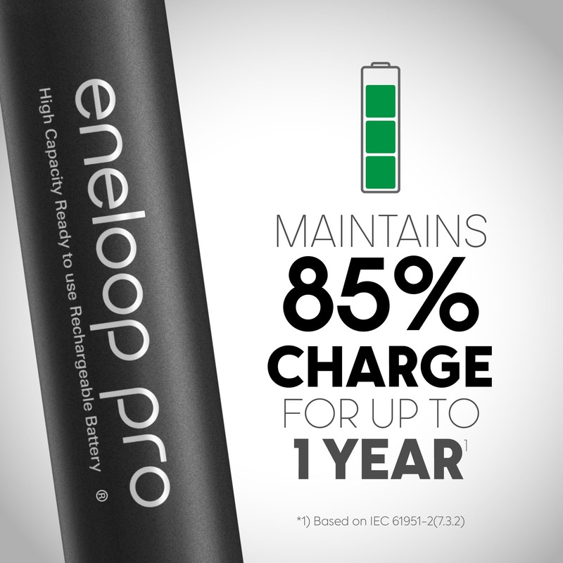 Panasonic K-KJ55KHC4BA Advanced 4 Hour Quick Battery Charger with 4AA