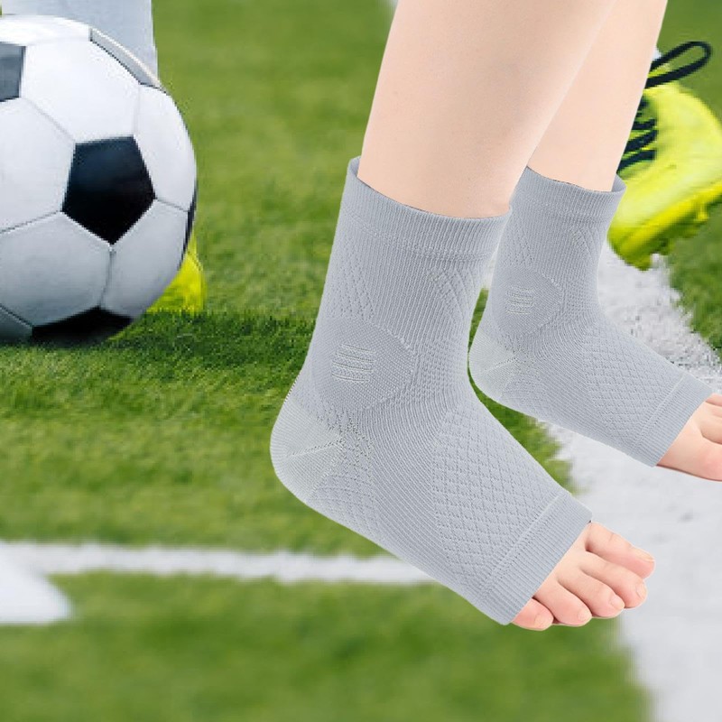 Harilla Knöchelkompressionssocken Fuß Unterstützung Ärmeln Ergonomisches Design für Männer und