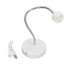 Gooseneck LED Nail Lamp UV 3 Light Chips Rechargeable Nail