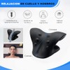 Relajador de Cuello y Hombros, Dispositivo portátil de tracción Cervical