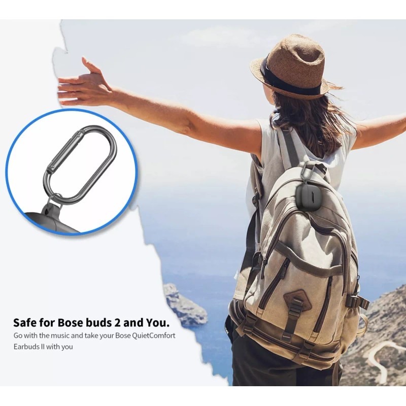 Estuchelandia Funda Silicona Para Bose Quietcomfort Ii 2022 Ultra 2023