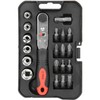 E-Value ERD-120 Offset Ratchet Driver Set, Positive Screw, 20 Piece