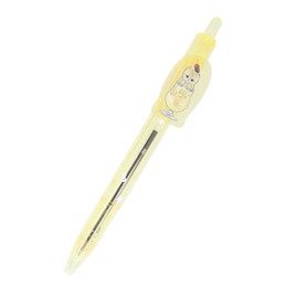 Sunstar Stationery mofusand Oil Based Ballpoint Pen with Plate Pompom Pudding, S4654382