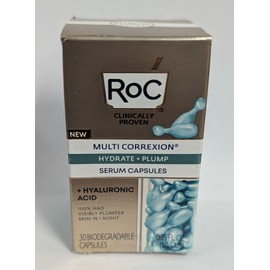 RoC LOT OF 3 - ROC MULTI CORREXION HYDRATE + PLUMP 30CT  SERUM CAPSULES NIB