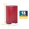 FDW Kitchen Trash Can with Lid for Office Bedroom Bathroom