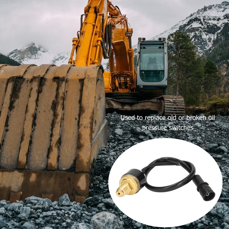 Excavator Pressure Switch Sensor Brass Rustproof Sensitive Pressure Sensor for
