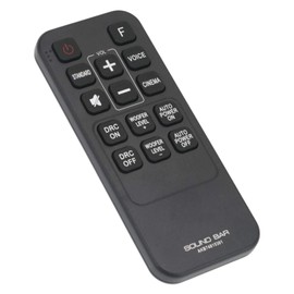 AKB74815301 Replacement Remote Control Compatible with LG Sound Bar LAS454B S55A3-D LAS453B SH3B SPH3B-W SH3K SJ4Y SPH4B-W S45A1-D