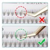 Oreola Cluster Lashes Extensions 10D 20D Individual Eyelashes 0.1D Curl
