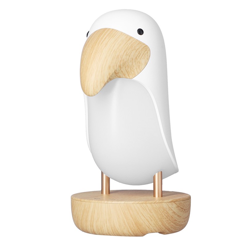 Innovative Bird Night Lamp ABS Breathing Night Light USB Charging