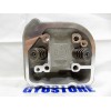 GY6 K-BLOCK *61mm BORE* (QMK) CYLINDER HEAD 57mm STUD SPACING