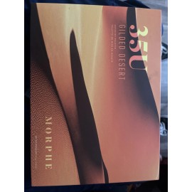 Morphe 35U Gilded Desert Artistry Bronzed Brilliant Shades Eyeshadow Palette New