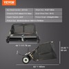 VEVOR Tow Behind Lawn Sweeper, Pull Behind Lawn Sweeper 50",