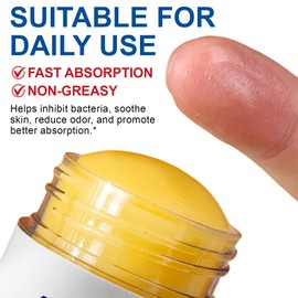 2PCS Urea Cream Stick 60% + 2% Salicylic Acid, Heel Balm for Dry Cracked Feet, Callus Remover & Exfoliating Moisturizer, Fast-Absorbing Foot Cream Stick for Rough Heels, Hands & Knees