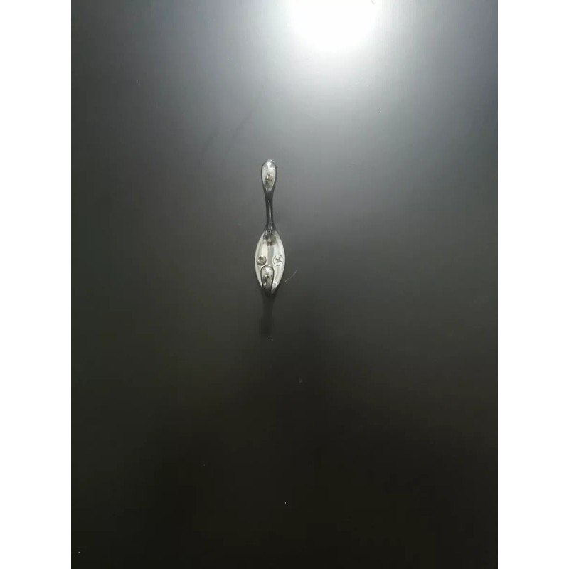 LIZOFERTAS Perchero Para Puerta Cromo Con Tornillo