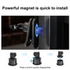 Swivel Backpack Clip 360° Rotation Firm Grip Magnet Mount Backpack