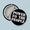 CafePress Power To The People 1" Round Mini Button