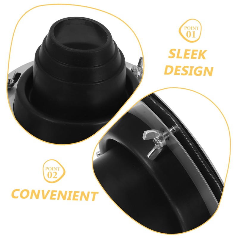 BESPORTBLE Stainless Steel Scald Ring for Tent Grill Chimney Fireproof