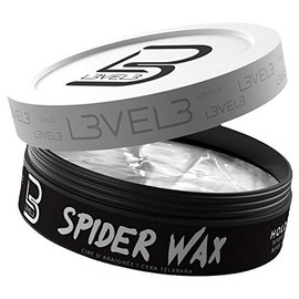 L3 Level 3 Spider Wax - Long Lasting and Strong Hold Improve your Hair Volume and Texture - Level Three Hair Wax for Men (150 ML, Spider Wax)         