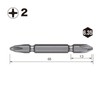 Vessel JA142065 Double-Ended Bit Jaws + 2 x 65
