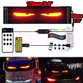 Unbranded Truck-Specific Devil's Eye LED-Screen Car Eye Light Truck Dynamic LED Light