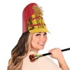 Beistle 66135-R 12-Piece Plastic Drum Major Hats