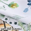 MYSKY HOME Floral Curtains 84 inches Long Living Room Curtains