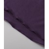 Latuza Women's Viscose Pajama Sleep Shorts with Pockets S Eggplant